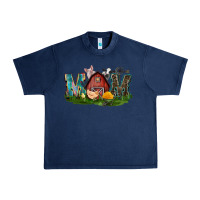 Navy Barn Mom Mother's Day Urban Heavy Tee - CowGirlArtShop
