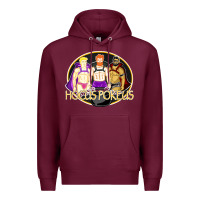 Burgundy hocus pokeus sexy men gay halloween costumes Premium Hoodie - longCreatives