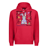 Cardinal Happy Easter Premium Hoodie - CowhideDigitalArt