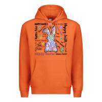 Carrot Happy Easter Premium Hoodie - CowhideDigitalArt