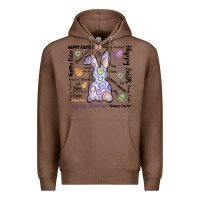 Chestnut Happy Easter Premium Hoodie - CowhideDigitalArt