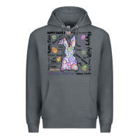 Rock Happy Easter Premium Hoodie - CowhideDigitalArt