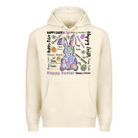 Sandshell Happy Easter Premium Hoodie - CowhideDigitalArt