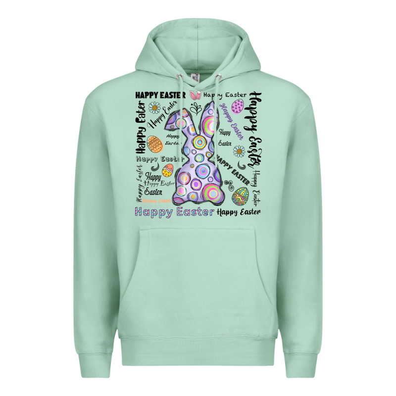 Happy Easter Premium Hoodie by CowhideDigitalArt | Teevron