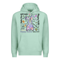 Seafoam Happy Easter Premium Hoodie - CowhideDigitalArt