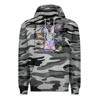 Slate Camo Happy Easter Premium Hoodie - CowhideDigitalArt