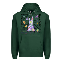 Sports Green Happy Easter Premium Hoodie - CowhideDigitalArt