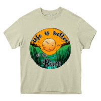 Mossy life is better at the river Heavy Core Tee - JahusDesignShop