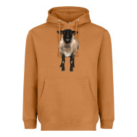 Meerkat suffolk ewe front Heavyweight Hoodie - BarkalooDesign