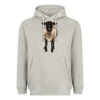Moon Dust suffolk ewe front Heavyweight Hoodie - BarkalooDesign