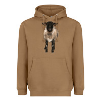 Suffolk Ewe Front Heavyweight Hoodie | Teevron