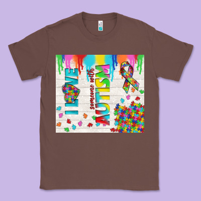 I Love Someone With Autism Classic Tee Designed By Tumblerdesignbyshophia