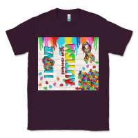 Plum i love someone with autism Classic Tee - TumblerDesignByShophia
