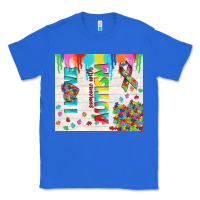 True Royal i love someone with autism Classic Tee - TumblerDesignByShophia