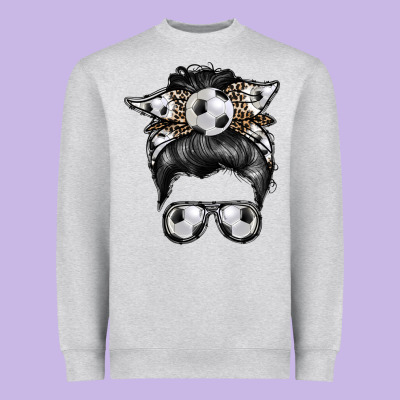 Soccer Mom Heavyweight Sweatshirt Designed By Racoondesign