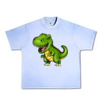 Grape Ice Cartoon T-Rex Urban Heavy Tee - HowdyJamesFarm