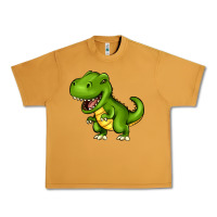 Peanut Butter Cartoon T-Rex Urban Heavy Tee - HowdyJamesFarm