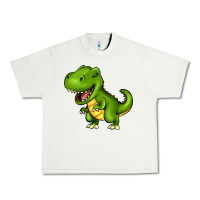 Cartoon T-rex Urban Heavy Tee | Teevron