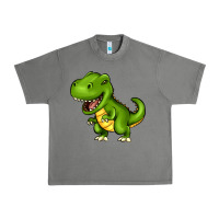 Tornado Cartoon T-Rex Urban Heavy Tee - HowdyJamesFarm