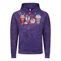 Cloud Purple nurse coffee cups Vintage Hoodie - OliviaCreatesArt