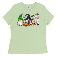 Matcha Halloween gnomes Ladies Tee - NancyCooperArtShop