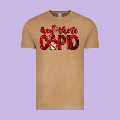 Hey There Cupid Valentine's Day Vintage Tee Designed By Howdyjamesfarm