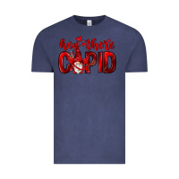 Vintage Denim Hey there Cupid Valentine's Day Vintage Tee - HowdyJamesFarm