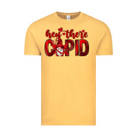 Vintage Mustard Hey there Cupid Valentine's Day Vintage Tee - HowdyJamesFarm