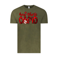 Vintage Olive Hey there Cupid Valentine's Day Vintage Tee - HowdyJamesFarm