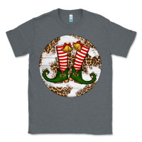 Charcoal Heather Elf Shoes Christmas Classic Tee - RanaPortraitStore