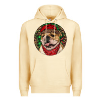 Pina Colada Christmas English Bulldog Premium Hoodie - RanaPortraitStore