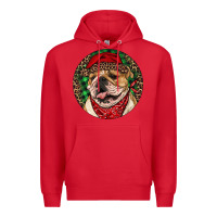 Christmas English Bulldog Premium Hoodie | Teevron