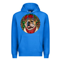 True Royal Christmas English Bulldog Premium Hoodie - RanaPortraitStore