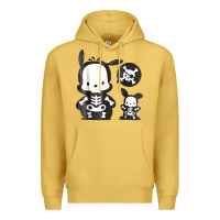 Antique Gold pochacco skeleton halloween shirt Premium Hoodie - longCreatives