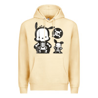 Pina Colada pochacco skeleton halloween shirt Premium Hoodie - longCreatives