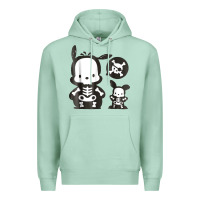 Seafoam pochacco skeleton halloween shirt Premium Hoodie - longCreatives