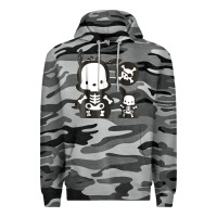 Slate Camo pochacco skeleton halloween shirt Premium Hoodie - longCreatives