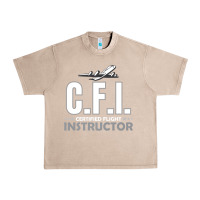 French Oak CFI CFI Certified Flight Pilot Gift CFI Flying Instructor Urban Heavy Tee - longCreatives