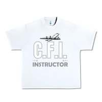 White CFI CFI Certified Flight Pilot Gift CFI Flying Instructor Urban Heavy Tee - longCreatives