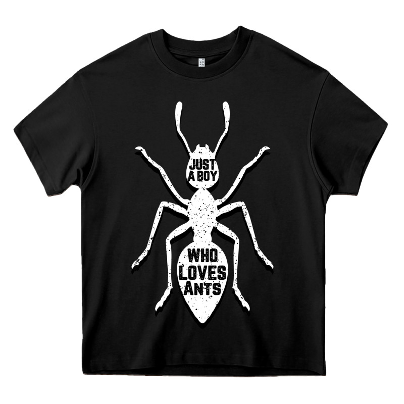Just A Boy Who Loves Ants Heavy Core Tee by Bettercallsaul | Teevron