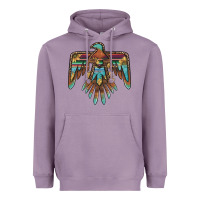 Lavender thunderbird with sunflowers Heavyweight Hoodie - BarkalooDesign