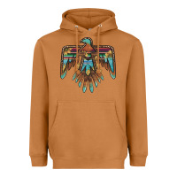 Meerkat thunderbird with sunflowers Heavyweight Hoodie - BarkalooDesign