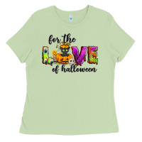 For The Love Of Halloween Ladies Tee | Teevron
