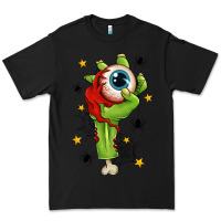 Black Zombie Hand with Eyeball Premium Tee - texasbilliewilder