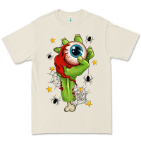 Bone Zombie Hand with Eyeball Premium Tee - texasbilliewilder