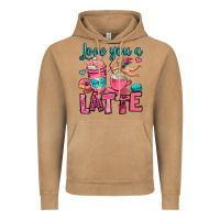 Vintage Camel love you a latte Vintage Hoodie - OliviaCreatesArt