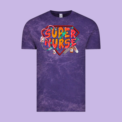 Super Nurse Vintage Tee Designed By Cowgirlartshop