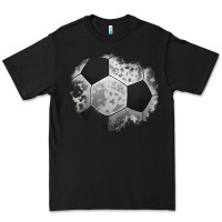 Black cowhide soccer patch Premium Tee - Jasminsmagicworld