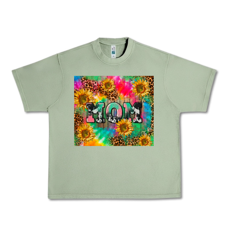 Mom Rainbow Sunflower Urban Heavy Tee by CowGirlArtShop | Teevron