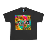 Pigment Black Mom rainbow sunflower Urban Heavy Tee - CowGirlArtShop
